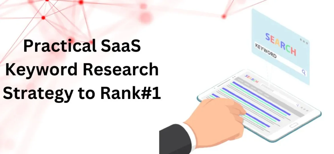 saas keyword research strategy to rank no 1